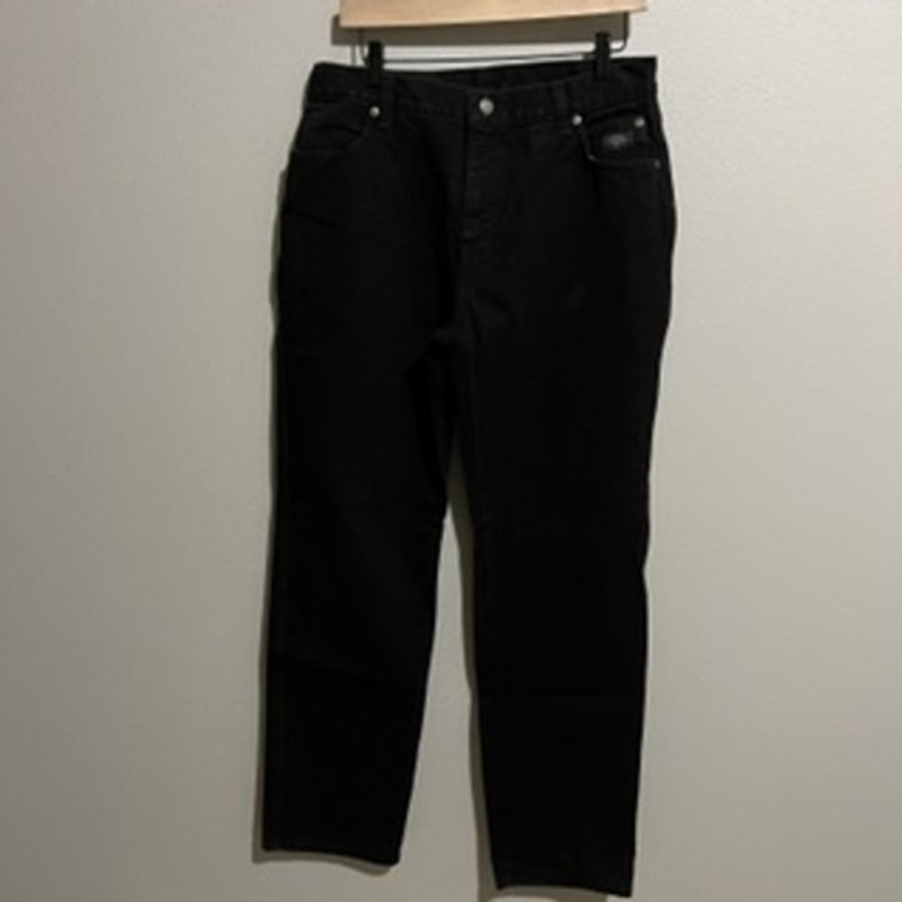 vintage 2000s Harley-Davidson Womens Black High Rise Straight Leg Jeans 32x31
